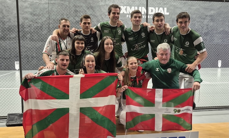 La Euskal Selekzioa ha pasado a la  historia mundial de la pelota vasca