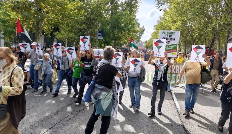 El genocidio continúa (Madrid con Palestina, Video)