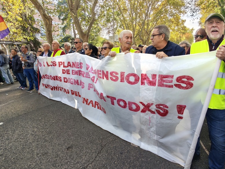 Crónica de calle:  ¡Gobierne quien gobierne, las pensiones públicas se defienden!