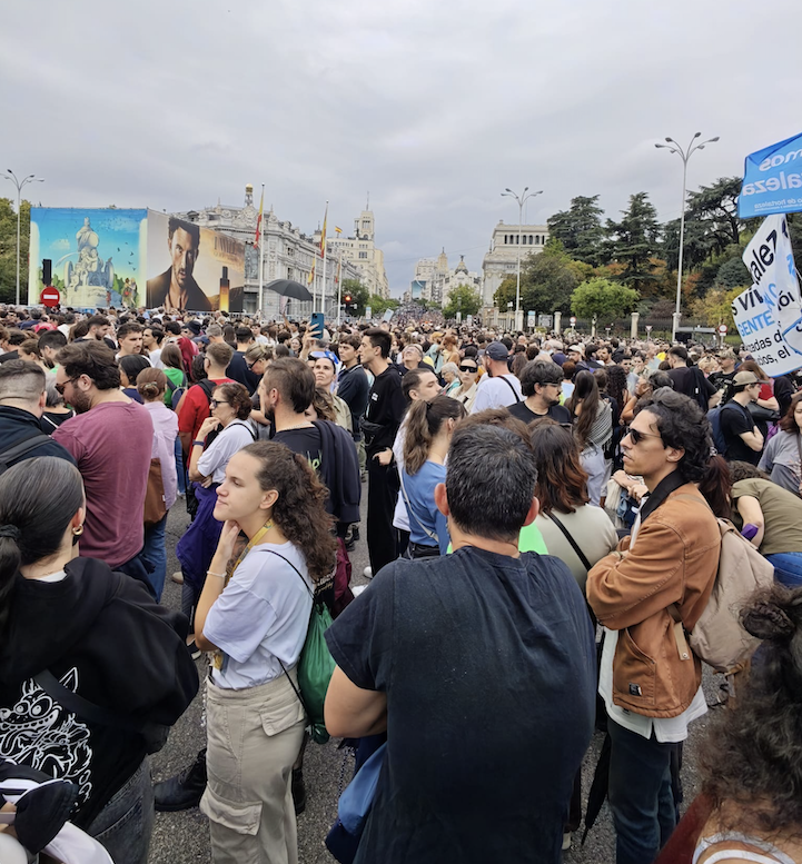 Madrid se echa a la calle por la vivienda: 500.000 personas claman por una huelga general