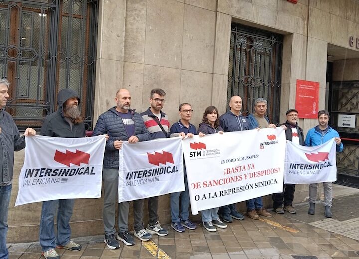 Ford Almussafes: Frente a la represión sindical, más unidad y más lucha