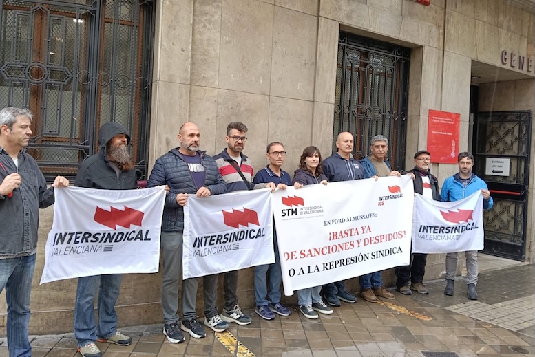 Ford Almussafes: Frente a la represión sindical, más unidad y más lucha