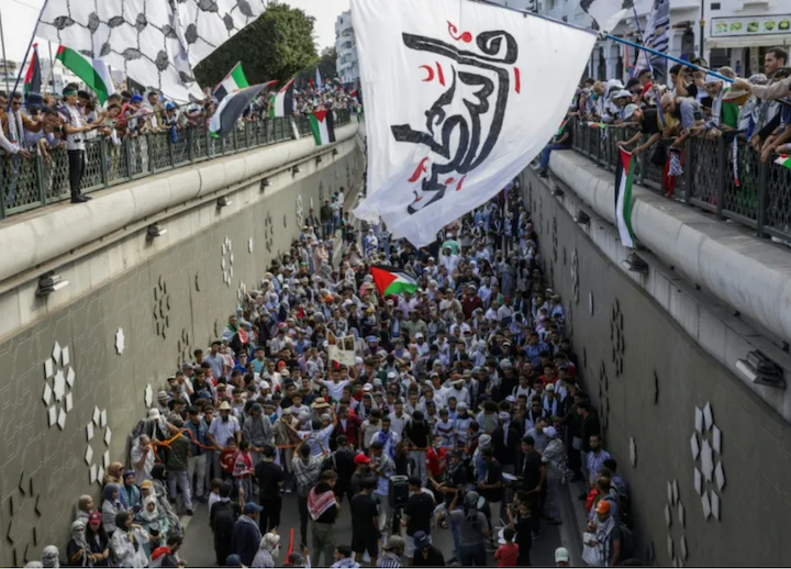 Continúa la ola de protestas sacude Marruecos entre la causa palestina y la crisis del coste de la vida