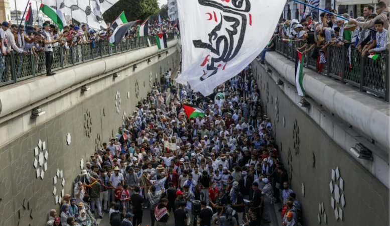 Continúa la ola de protestas sacude Marruecos entre la causa palestina y la crisis del coste de la vida